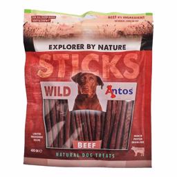 Antos Wild Sticks Bløde Tyggestænger med Okse 400g